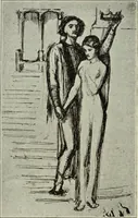 An illustration from Pre-Raphaelitism and the Pre-Raphaelite Brotherhood (1905)