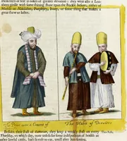 Picture 17 of 23 from The present state of the Ottoman Empire : containing the maxims of the Turkish politie, the most material points of the Mahometan religion, their sects and heresies, their convents and religious votaries : their military discipline, with an exact computation of their forces both by land and sea : iIllustrated with divers pieces of sculpture, representing the variety of habits amongst the Turks : in three books (1668), leaf 159