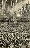 An illustration from Presidential nominations and elections : a history of American conventions, national campaigns, inaugurations and campaign caricature (1916)