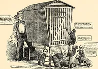 An illustration from Presidential nominations and elections : a history of American conventions, national campaigns, inaugurations and campaign caricature (1916)