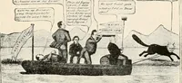An illustration from Presidential nominations and elections : a history of American conventions, national campaigns, inaugurations and campaign caricature (1916)