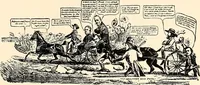An illustration from Presidential nominations and elections : a history of American conventions, national campaigns, inaugurations and campaign caricature (1916)