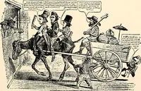 An illustration from Presidential nominations and elections : a history of American conventions, national campaigns, inaugurations and campaign caricature (1916)