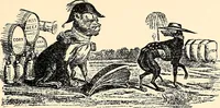 An illustration from Presidential nominations and elections : a history of American conventions, national campaigns, inaugurations and campaign caricature (1916)