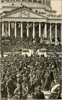 An illustration from Presidential nominations and elections : a history of American conventions, national campaigns, inaugurations and campaign caricature (1916)