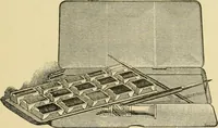An illustration from Priced catalogue of artists' materials : supplies for oil painting, water color painting, china painting ... and drawing materials for architects and engineers, manual training schools and colleges. (1914)