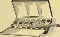 An illustration from Priced catalogue of artists' materials : supplies for oil painting, water color painting, china painting ... and drawing materials for architects and engineers, manual training schools and colleges. (1914)