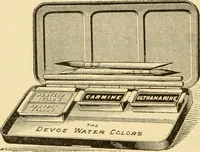 Picture 124 of 459 from Priced catalogue of artists' materials : supplies for oil painting, water color painting, china painting ... and drawing materials for architects and engineers, manual training schools and colleges. (1914), leaf 111