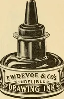 An illustration from Priced catalogue of artists' materials : supplies for oil painting, water color painting, china painting ... and drawing materials for architects and engineers, manual training schools and colleges. (1914)