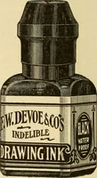 An illustration from Priced catalogue of artists' materials : supplies for oil painting, water color painting, china painting ... and drawing materials for architects and engineers, manual training schools and colleges. (1914)