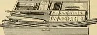 An illustration from Priced catalogue of artists' materials : supplies for oil painting, water color painting, china painting ... and drawing materials for architects and engineers, manual training schools and colleges. (1914)