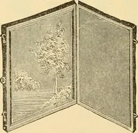 An illustration from Priced catalogue of artists' materials : supplies for oil painting, water color painting, china painting ... and drawing materials for architects and engineers, manual training schools and colleges. (1914)