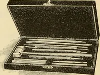 An illustration from Priced catalogue of artists' materials : supplies for oil painting, water color painting, china painting ... and drawing materials for architects and engineers, manual training schools and colleges. (1914)
