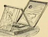 An illustration from Priced catalogue of artists' materials : supplies for oil painting, water color painting, china painting ... and drawing materials for architects and engineers, manual training schools and colleges. (1914)