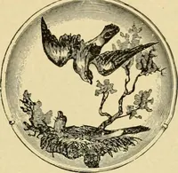 An illustration from Priced catalogue of artists' materials : supplies for oil painting, water color painting, china painting ... and drawing materials for architects and engineers, manual training schools and colleges. (1914)