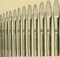 An illustration from Priced catalogue of artists' materials : supplies for oil painting, water color painting, china painting ... and drawing materials for architects and engineers, manual training schools and colleges. (1914)
