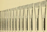 An illustration from Priced catalogue of artists' materials : supplies for oil painting, water color painting, china painting ... and drawing materials for architects and engineers, manual training schools and colleges. (1914)