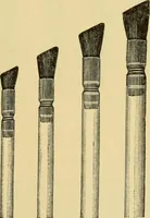 An illustration from Priced catalogue of artists' materials : supplies for oil painting, water color painting, china painting ... and drawing materials for architects and engineers, manual training schools and colleges. (1914)
