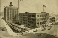 An illustration from Priced catalogue of artists' materials : supplies for oil painting, water color painting, china painting ... and drawing materials for architects and engineers, manual training schools and colleges. (1914)