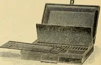 An illustration from Priced catalogue of artists' materials : supplies for oil painting, water color painting, china painting ... and drawing materials for architects and engineers, manual training schools and colleges. (1914)