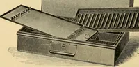 An illustration from Priced catalogue of artists' materials : supplies for oil painting, water color painting, china painting ... and drawing materials for architects and engineers, manual training schools and colleges. (1914)