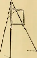 An illustration from Priced catalogue of artists' materials : supplies for oil painting, water color painting, china painting ... and drawing materials for architects and engineers, manual training schools and colleges. (1914)