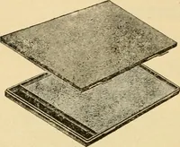 An illustration from Priced catalogue of artists' materials : supplies for oil painting, water color painting, china painting ... and drawing materials for architects and engineers, manual training schools and colleges. (1914)