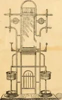 An illustration from Price list of art brass goods : hat racks, umbrella stands, tables ... (1886)