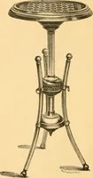 An illustration from Price list of art brass goods : hat racks, umbrella stands, tables ... (1886)
