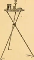 An illustration from Price list of art brass goods : hat racks, umbrella stands, tables ... (1886)