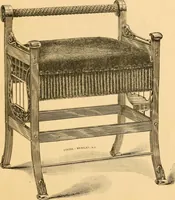 An illustration from Price list of art brass goods : hat racks, umbrella stands, tables ... (1886)