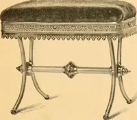 An illustration from Price list of art brass goods : hat racks, umbrella stands, tables ... (1886)