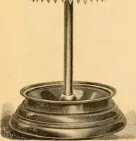 An illustration from Price list of art brass goods : hat racks, umbrella stands, tables ... (1886)