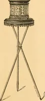An illustration from Price list of art brass goods : hat racks, umbrella stands, tables ... (1886)