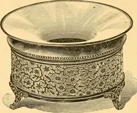An illustration from Price list of art brass goods : hat racks, umbrella stands, tables ... (1886)