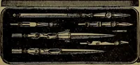 An illustration from Price list of drawing materials, architects and engineers, supplies, blue process papers, etc (1886)