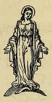 An illustration from Prières cantiques catéchisme, etc. en langue crise (1866)