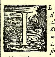 An illustration from Prima parte della arimmetica di Gio. Battista Zvchetta, cittadino genovese : per la quale con mirabile ordine, & nuoue regole si risolue con marauigliosa facilità ogni dubbio mercantesco : con vn trattato che risolue qualunque quesito bisongnoso à zecchieri, orefici, & argentari : copiosa di postille, & tauole (1600)