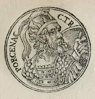 An illustration from Prima[-seconda] parte del Prontvario de le medaglie de piv illvstri & fulgenti huomini & donne : dal principio del mondo insino al presente tempo, con le lor vite in compendio raccolte (1553)