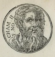 Picture 2 of 156 from Prima[-seconda] parte del Prontvario de le medaglie de piv illvstri & fulgenti huomini & donne : dal principio del mondo insino al presente tempo, con le lor vite in compendio raccolte (1553), leaf 19