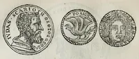 Picture 68 of 156 from Prima[-seconda] parte del Prontvario de le medaglie de piv illvstri & fulgenti huomini & donne : dal principio del mondo insino al presente tempo, con le lor vite in compendio raccolte (1553), leaf 198