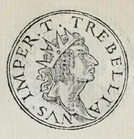 An illustration from Prima[-seconda] parte del Prontvario de le medaglie de piv illvstri & fulgenti huomini & donne : dal principio del mondo insino al presente tempo, con le lor vite in compendio raccolte (1553)