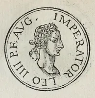 An illustration from Prima[-seconda] parte del Prontvario de le medaglie de piv illvstri & fulgenti huomini & donne : dal principio del mondo insino al presente tempo, con le lor vite in compendio raccolte (1553)
