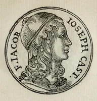 Picture 8 of 156 from Prima[-seconda] parte del Prontvario de le medaglie de piv illvstri & fulgenti huomini & donne : dal principio del mondo insino al presente tempo, con le lor vite in compendio raccolte (1553), leaf 35