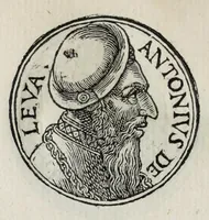 Picture 149 of 156 from Prima[-seconda] parte del Prontvario de le medaglie de piv illvstri & fulgenti huomini & donne : dal principio del mondo insino al presente tempo, con le lor vite in compendio raccolte (1553), leaf 416