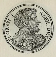 Picture 151 of 156 from Prima[-seconda] parte del Prontvario de le medaglie de piv illvstri & fulgenti huomini & donne : dal principio del mondo insino al presente tempo, con le lor vite in compendio raccolte (1553), leaf 421
