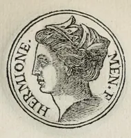 Picture 19 of 156 from Prima[-seconda] parte del Prontvario de le medaglie de piv illvstri & fulgenti huomini & donne : dal principio del mondo insino al presente tempo, con le lor vite in compendio raccolte (1553), leaf 67