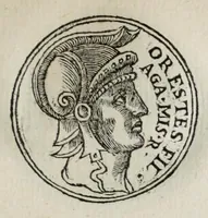 An illustration from Prima[-seconda] parte del Prontvario de le medaglie de piv illvstri & fulgenti huomini & donne : dal principio del mondo insino al presente tempo, con le lor vite in compendio raccolte (1553)