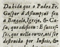 An illustration from Primeira[-quarta] parte da historia de S. Domingos : particular do reino e conquistas de Portugal (1623)
