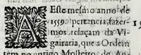 An illustration from Primeira[-quarta] parte da historia de S. Domingos : particular do reino e conquistas de Portugal (1623)
